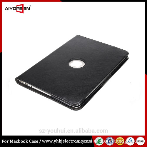 High quality business leather case for macbook pro 13 inch